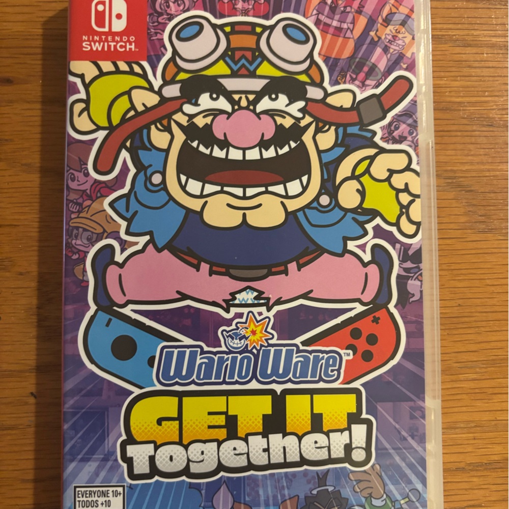 Nintendo WarioWare Get It Together! Colorful Switch Cover